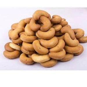 Namkeen Kaju Jeera Biscuit (Cashew Shaped Biscuit - Salted)